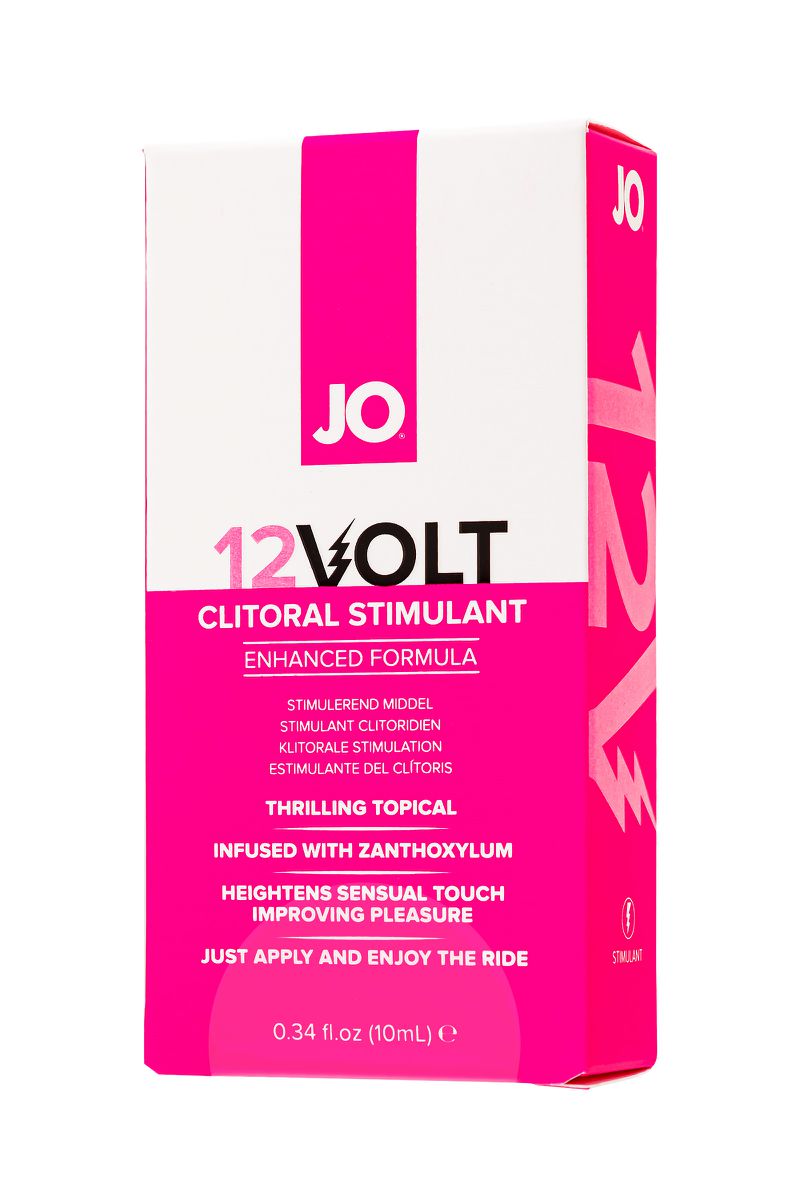 Фото System JO, США Гель для стимуляции клитора (мощного действия) JO 12VOLT с эффектом вибрации, 10 мл