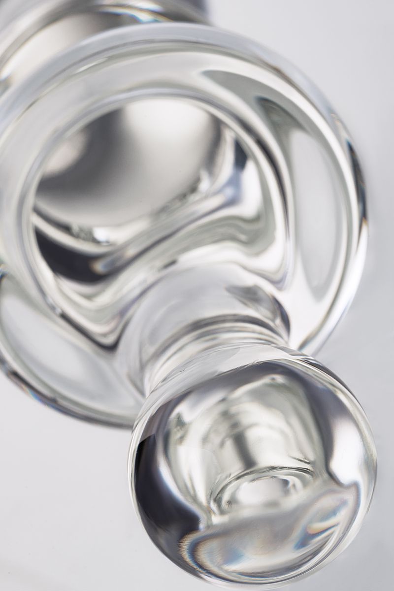 Фото Sexus Glass Анальная втулка Sexus Glass, стекло, прозрачная, 17 см, Ø 3,5 см