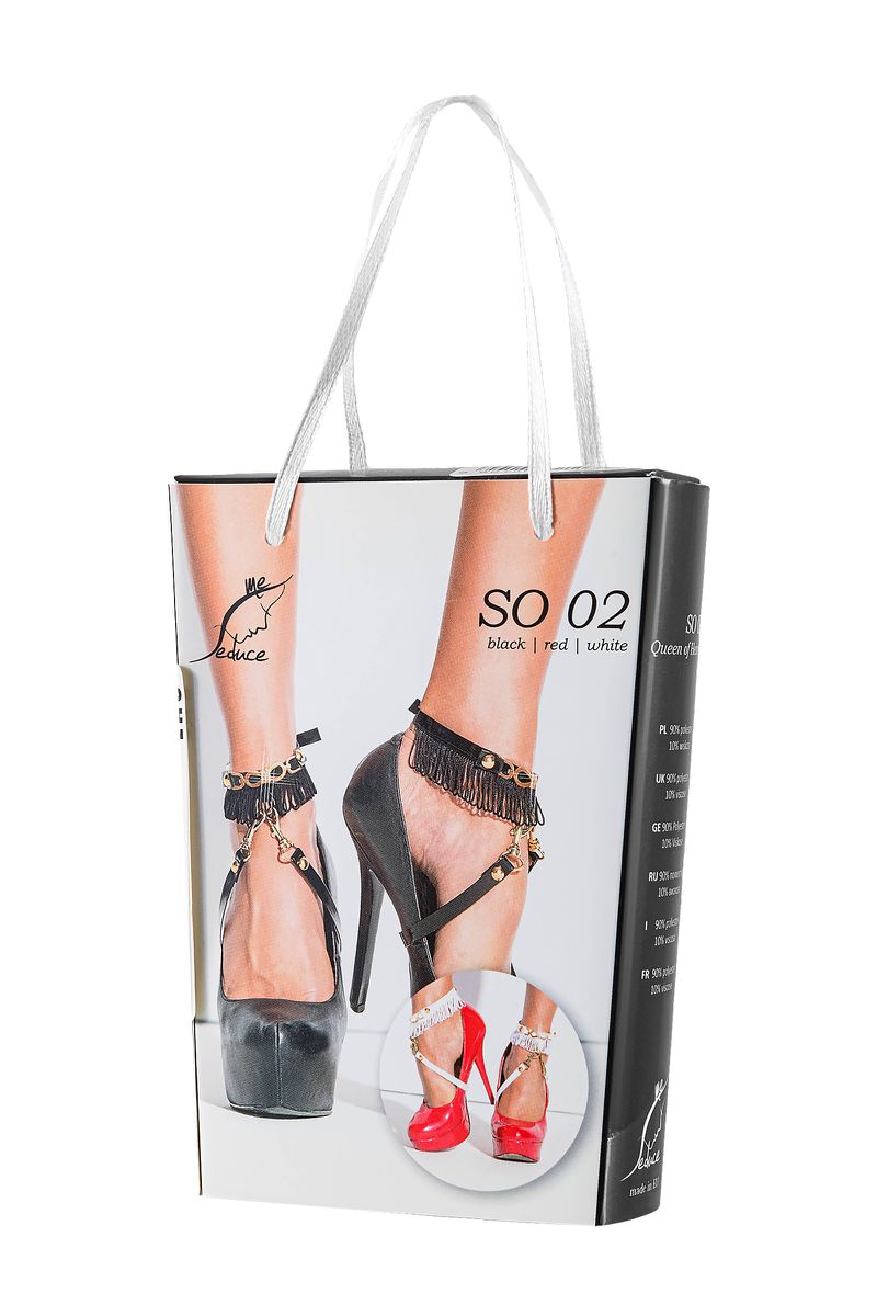 Фото Me Seduce, Польша Украшение на щиколотки Me Seduce Queen of hearts Arabesque, белое, OS