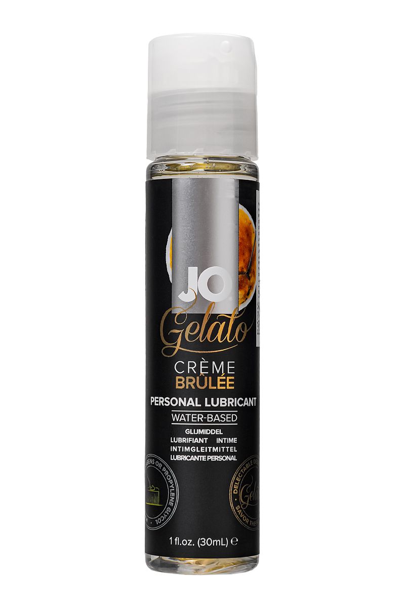System JO, США Съедобный лубрикант на водной основе JO Gelato Creme Brulee, со вкусом Крем Брюле, 30 мл — купить в Минске Фото System JO, США Съедобный лубрикант на водной основе JO Gelato Creme Brulee, со вкусом Крем Брюле, 30 мл