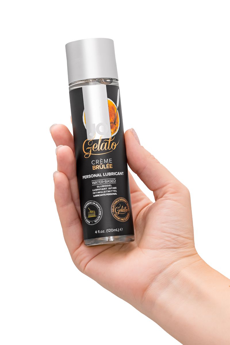 System JO, США Съедобный лубрикант на водной основе JO Gelato Creme Brulee, со вкусом Крем Брюле, 120 мл — купить в Минске Фото System JO, США Съедобный лубрикант на водной основе JO Gelato Creme Brulee, со вкусом Крем Брюле, 120 мл