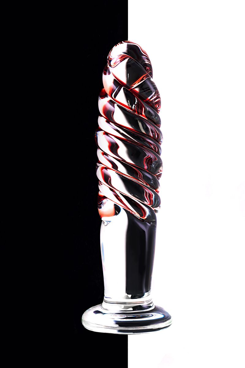 Изображение Sexus Glass Анальная втулка Sexus Glass, стекло, прозрачная, 15,5 см, Ø 3,5 см
