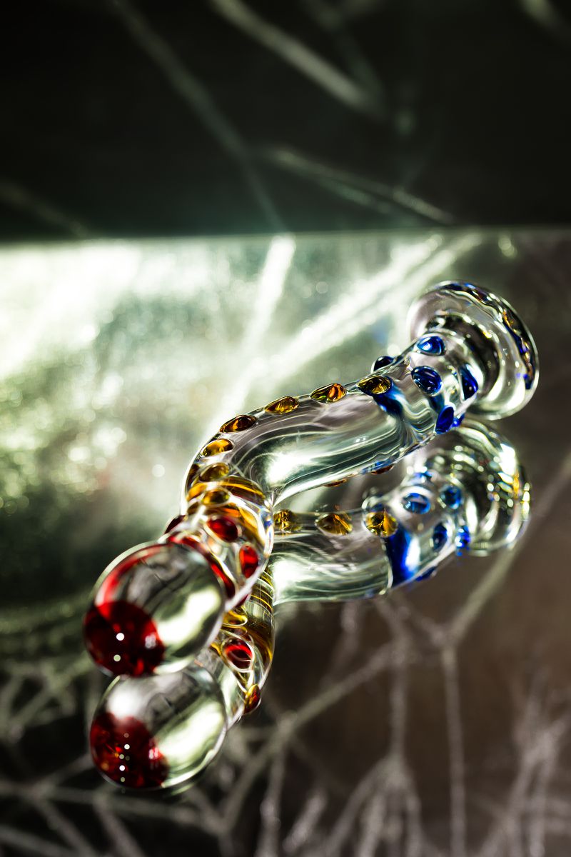 Фото Sexus Glass Нереалистичный фаллоимитатор Sexus Glass, стекло, прозрачный, 20 см