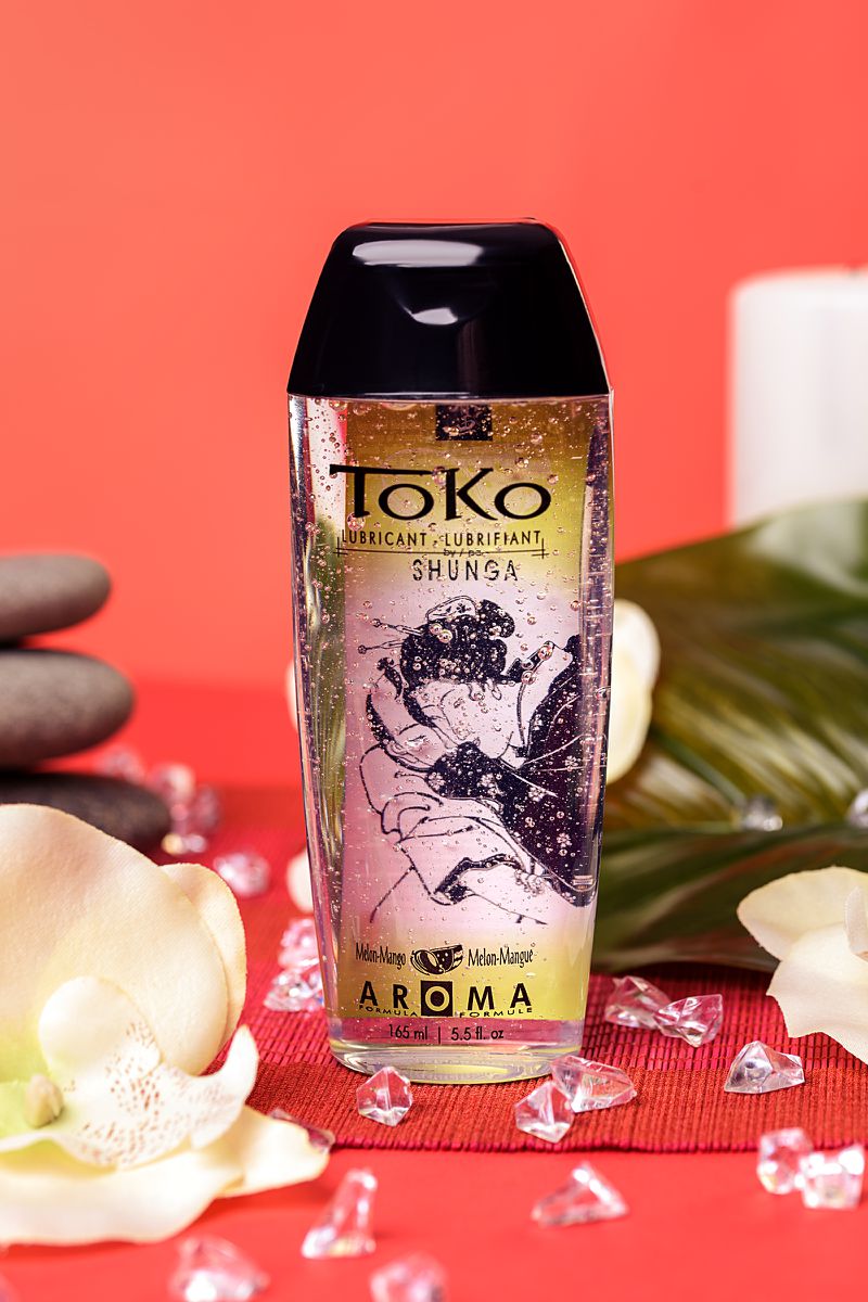 Изображение Shunga, Канада Лубрикант Shunga Toko Aroma на водной основе, дыня и манго, 165 мл