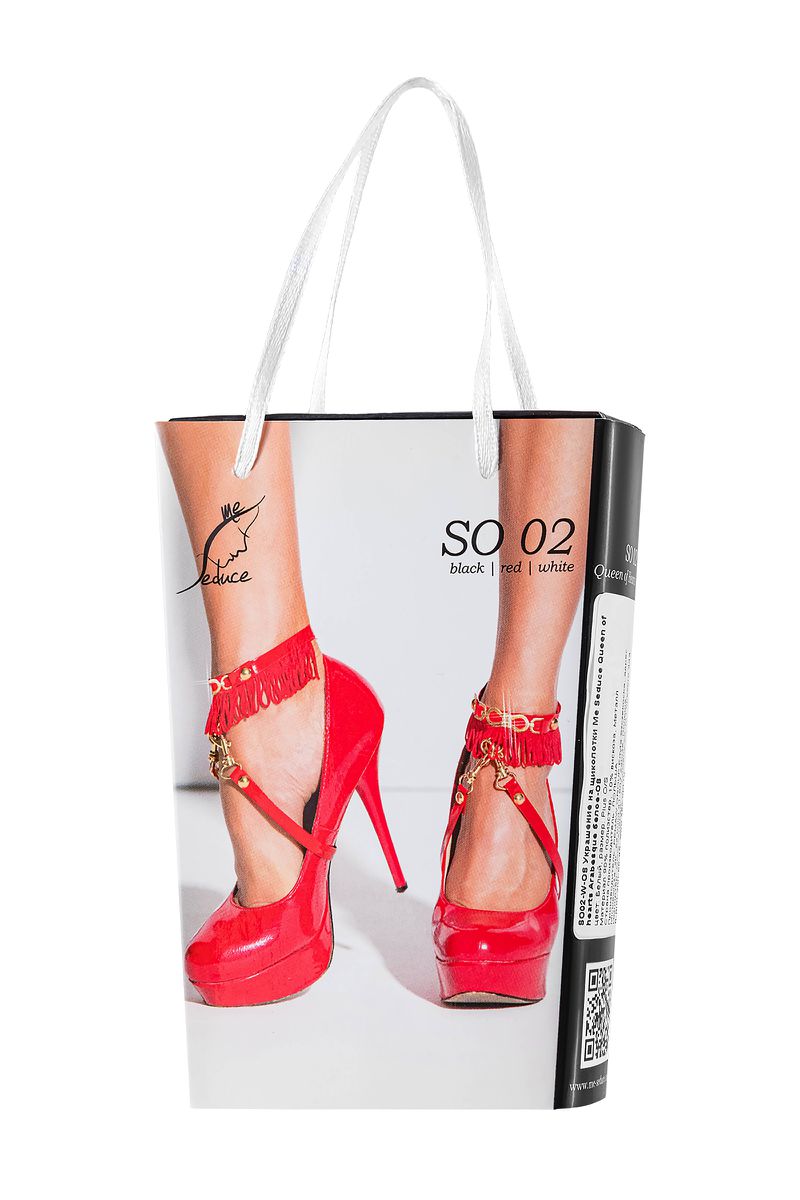Фото Me Seduce, Польша Украшение на щиколотки Me Seduce Queen of hearts Arabesque, белое, OS