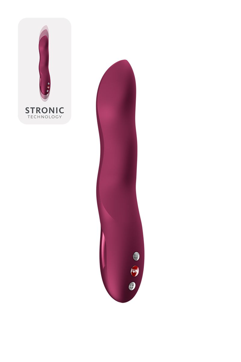 Fun Factory, Германия Пульсатор Fun Factory Stronic Wave бордовый