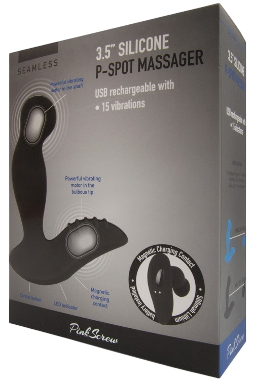 Фото  Перезаряжаемый вибростимулятор простаты P-Spot Massager