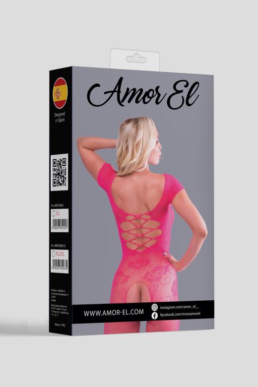 Amor EL, Испания Кетсьюит (боди-комбинезон) Cristina S/L розовый