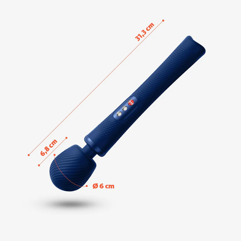 Fun Factory, Германия Мощнейший вибромассажер FF VIM VIBRATING WAND, синий. 10001