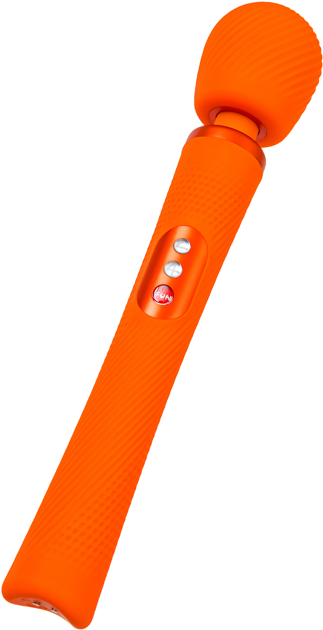 Fun Factory, Германия Мощнейший вибромассажер FF VIM VIBRATING WAND, оранжевый. 10000