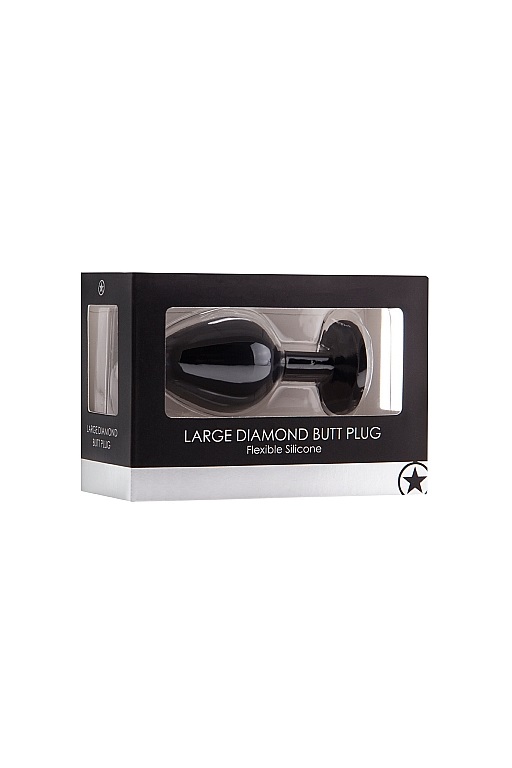Shotsmedia, Голландия Анальная пробка с кристаллом Diamond Butt Plug (Large) Shotsmedia, Голландия Анальная пробка с кристаллом Diamond Butt Plug (Large)