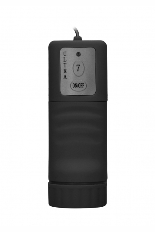 Shots Media, Нидерланды Безремневой страпон с вибрацией и пультом управления Vibrating Silicone Strapless Strapon
