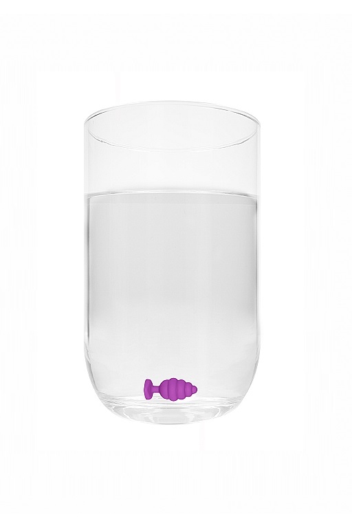 Shots Media, Нидерланды Анальная пробка Regular Ribbed Diamond Heart Plug
