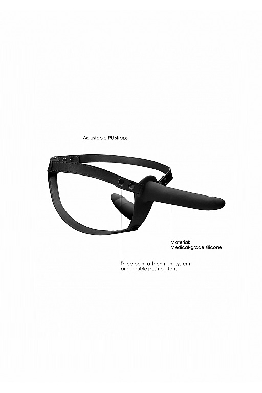Shots Media, Нидерланды Двойной страпон Adjustable Shots Media, Нидерланды Двойной страпон Adjustable