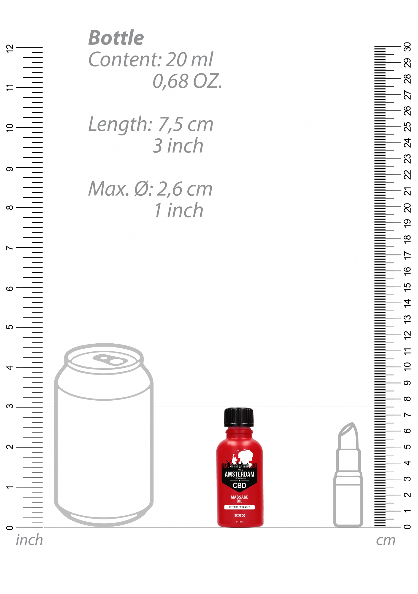 Shotsmedia, Голландия Стимулирующее масло Intense CBD from Amsterdam - 20 ml Shotsmedia, Голландия Стимулирующее масло Intense CBD from Amsterdam - 20 ml