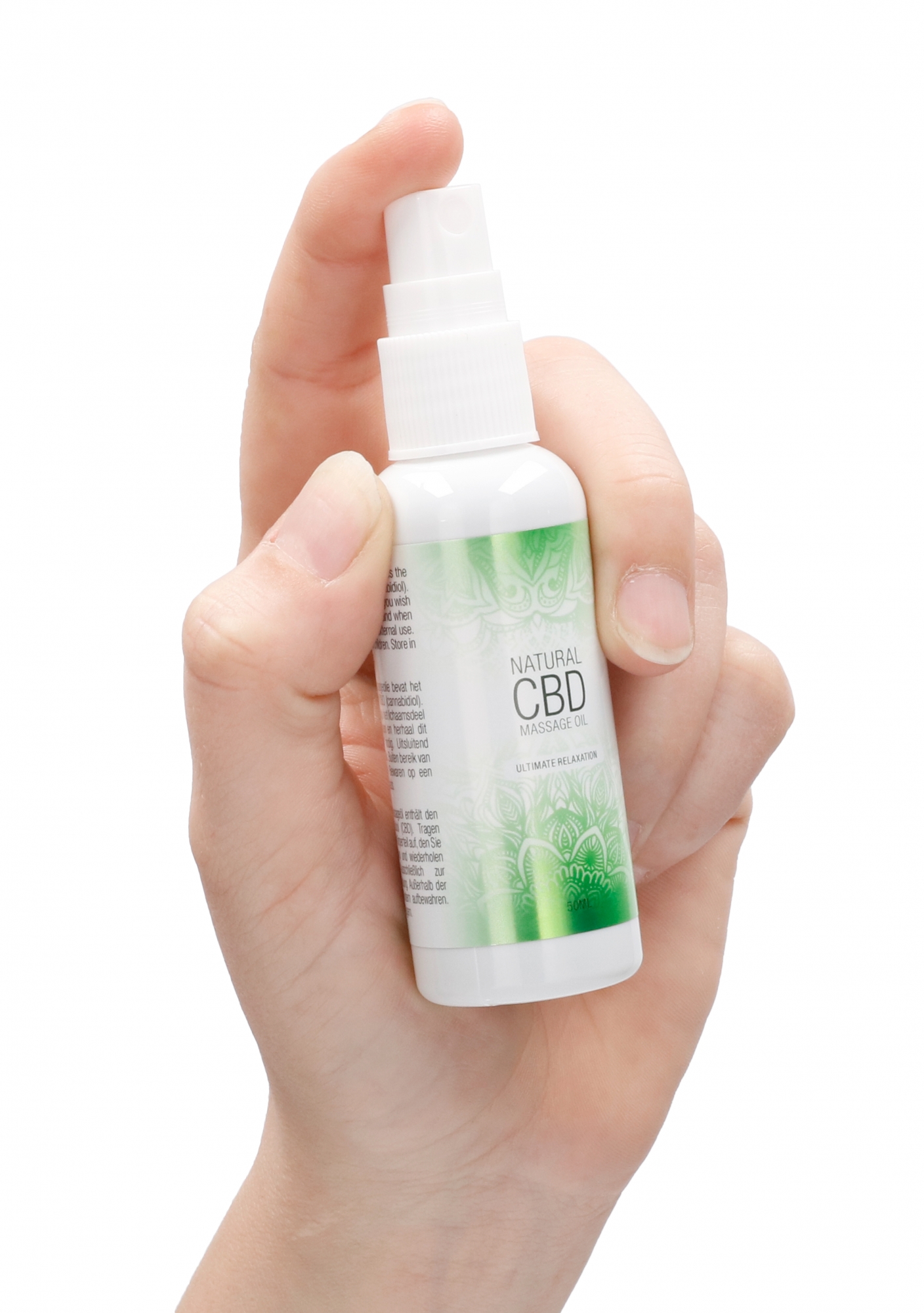 Shotsmedia, Голландия Массажное масло Natural CBD - 50 ml