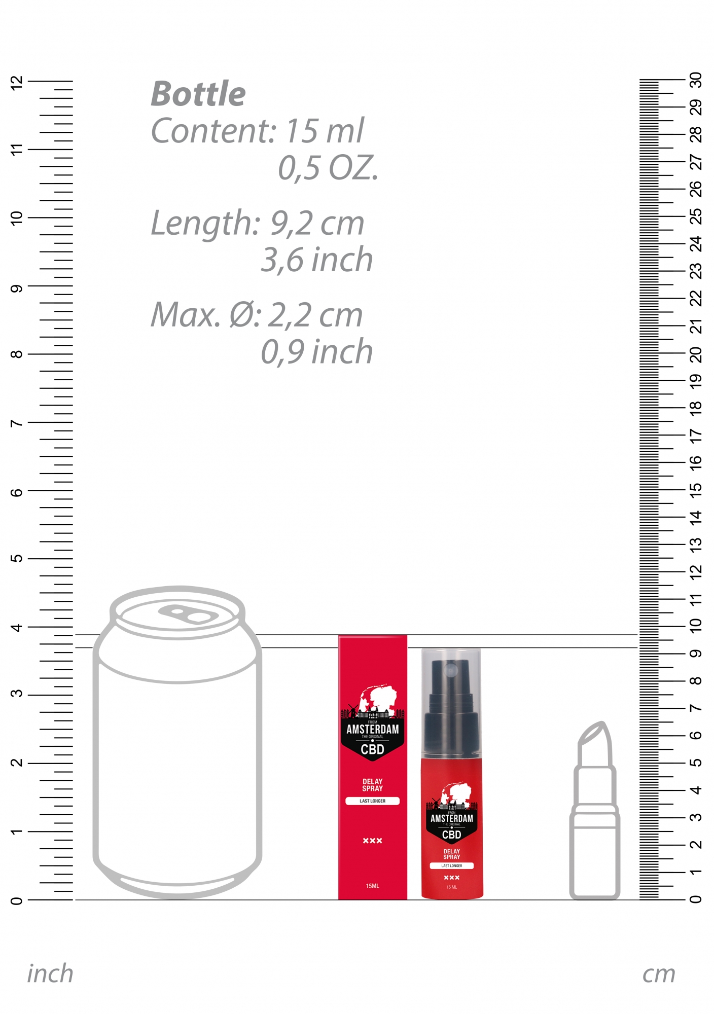 Shotsmedia, Голландия Спрей пролонгирующий CBD from Amsterdam - 15 ml Shotsmedia, Голландия Спрей пролонгирующий CBD from Amsterdam - 15 ml