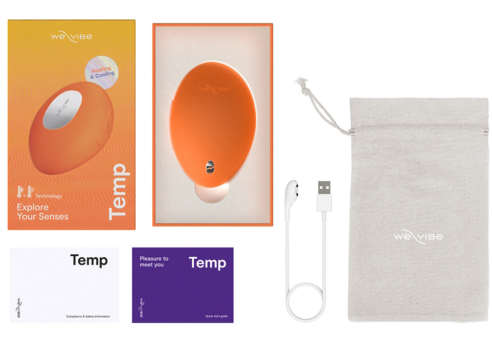Фото We-Vibe, Канада Клиторальный вибростимулятор с функцией нагрева и охлаждения We-Vibe Temp