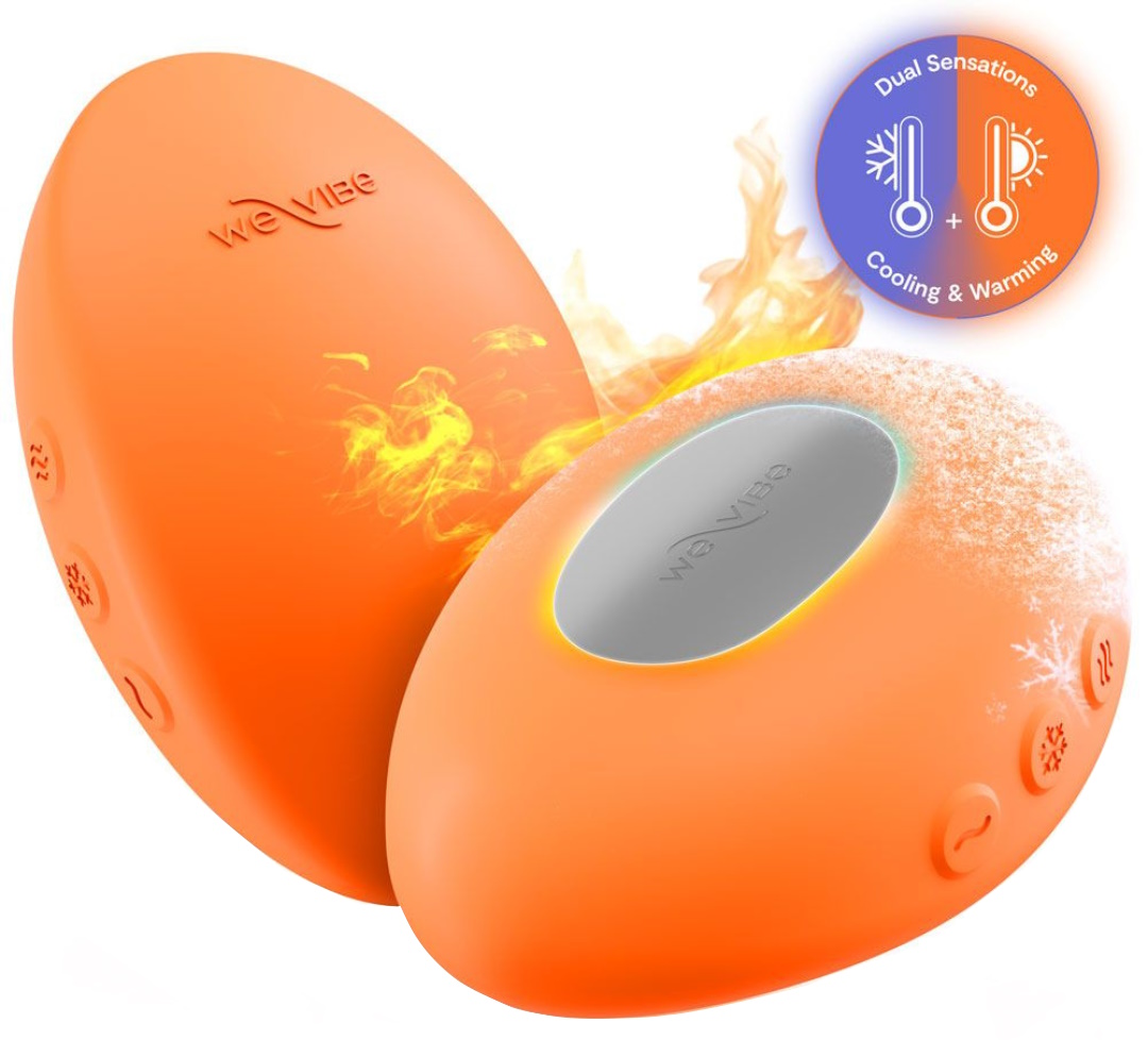 Фото We-Vibe, Канада Клиторальный вибростимулятор с функцией нагрева и охлаждения We-Vibe Temp
