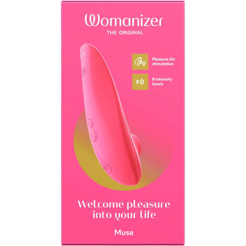 Womanizer, Германия Бесконтактный стимулятор клитора Womanizer Muse Pink Rose Womanizer, Германия Бесконтактный стимулятор клитора Womanizer Muse Pink Rose