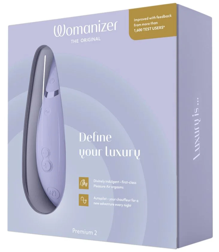 Womanizer, Германия Бесконтактный стимулятор клитора Womanizer Premium 2 Lilac