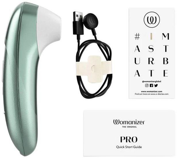 Womanizer, Германия Бесконтактный вакуумно-волновой стимулятор клитора Womanizer Pro шалфей