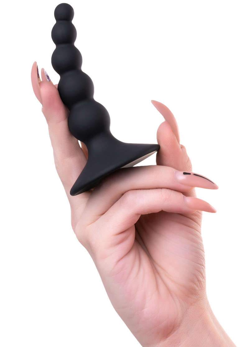 Фото Lovetoy, Китай Черная анальная втулка Lure Me small