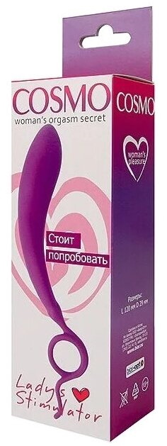Фото Биоритм, Россия Стимулятор Cosmo Ladys фиолетовый
