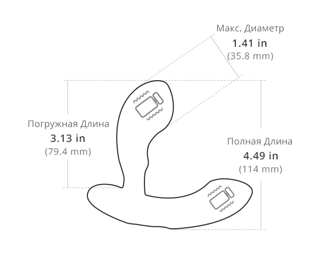 Изображение Lovense, США Смарт-массажер простаты Edge By Lovense