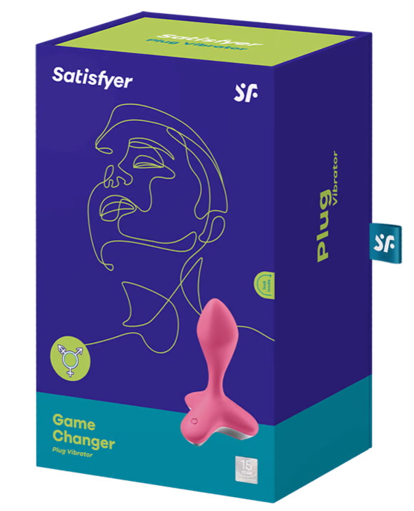 Изображение Satisfyer, Германия Анальная пробка с вибрацией Satisfyer Game Changer розовая