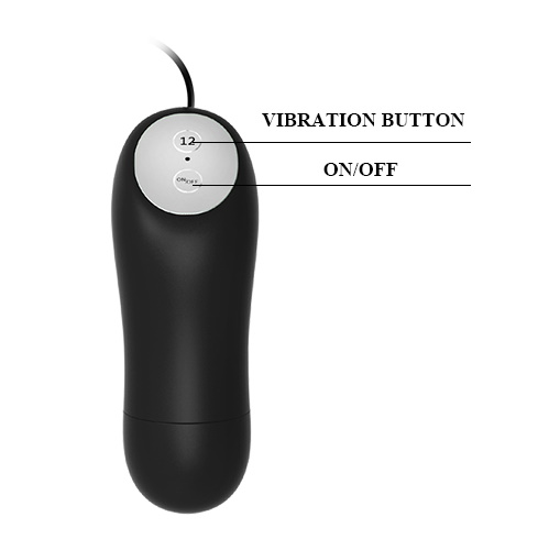 Фото Pretty Love, Китай Анальный вибростимулятор волнообразной формы Special Anal Stimulation