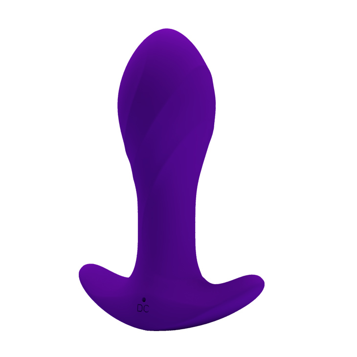 Фото Pretty Love, Китай Анальная пробка для ношения с вибрацией Pretty Love Anal Plug Massager фиолетовая