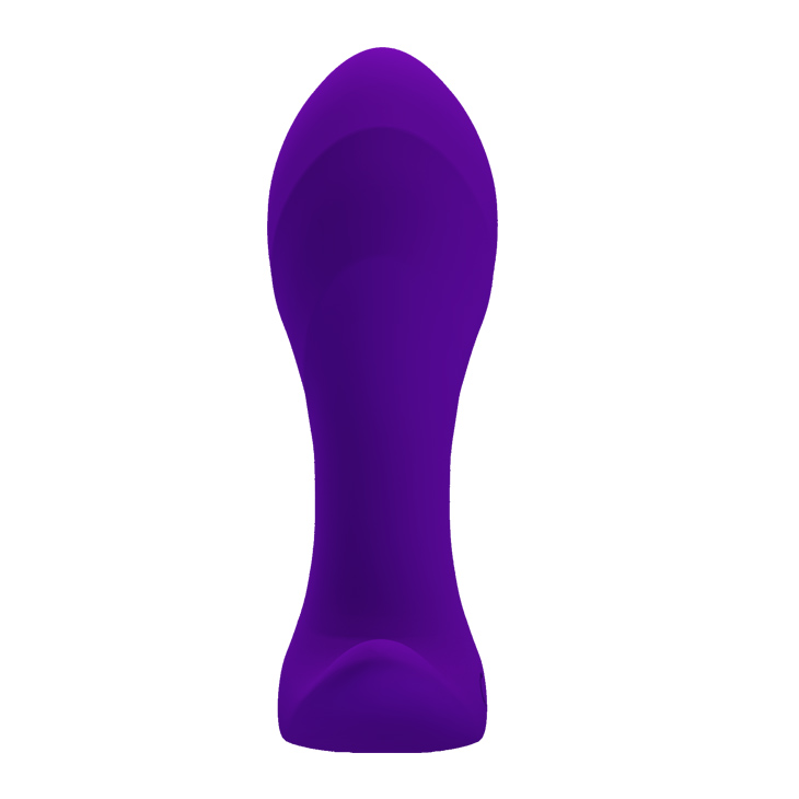 Фото Pretty Love, Китай Анальная пробка для ношения с вибрацией Pretty Love Anal Plug Massager фиолетовая