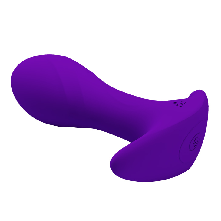 Фото Pretty Love, Китай Анальная пробка для ношения с вибрацией Pretty Love Anal Plug Massager фиолетовая