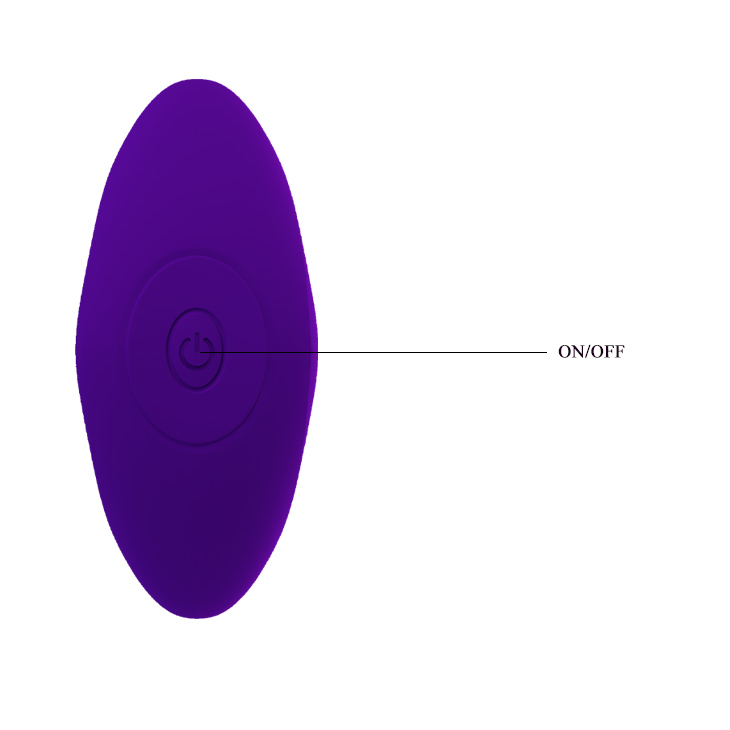 Фото Pretty Love, Китай Анальная пробка для ношения с вибрацией Pretty Love Anal Plug Massager фиолетовая