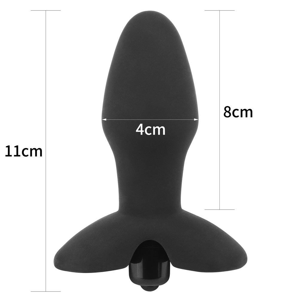 Фото Lovetoy, Китай Анальная пробка с вибрацией Silicone Rocket Teaser