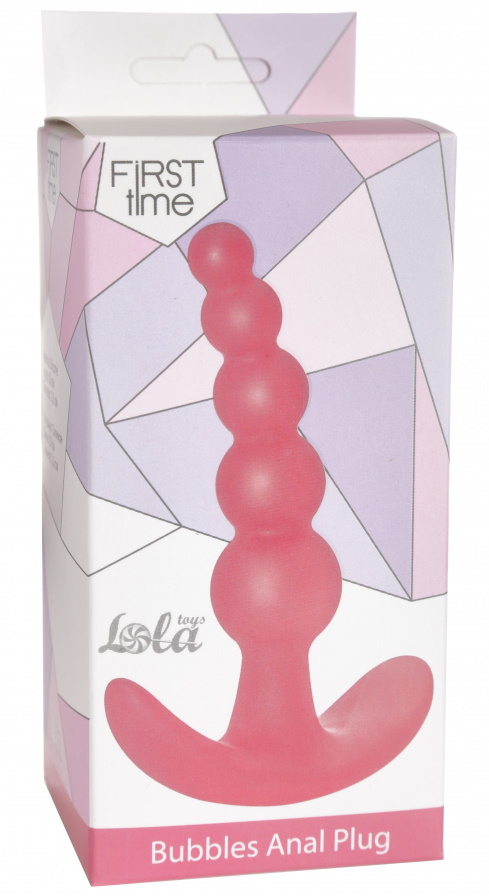 Изображение Lola Toys, Россия Анальная ёлочка Bubbles Anal Plug Pink