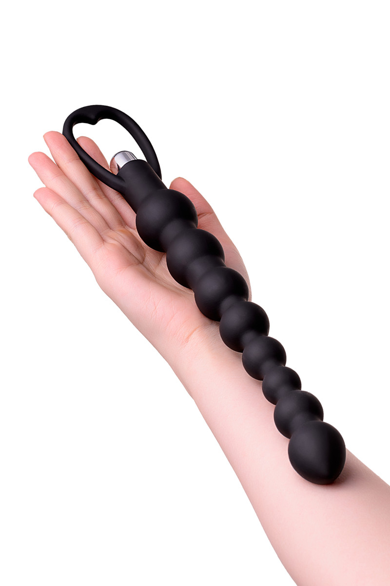 Фото A-toys by TOYFA Анальная цепочка A-toys vibro anal beads с вибрацией