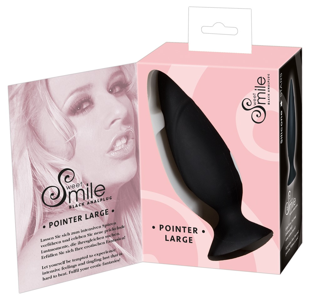 Фото Orion, Германия Анальная втулка Smile Pointer большая черная