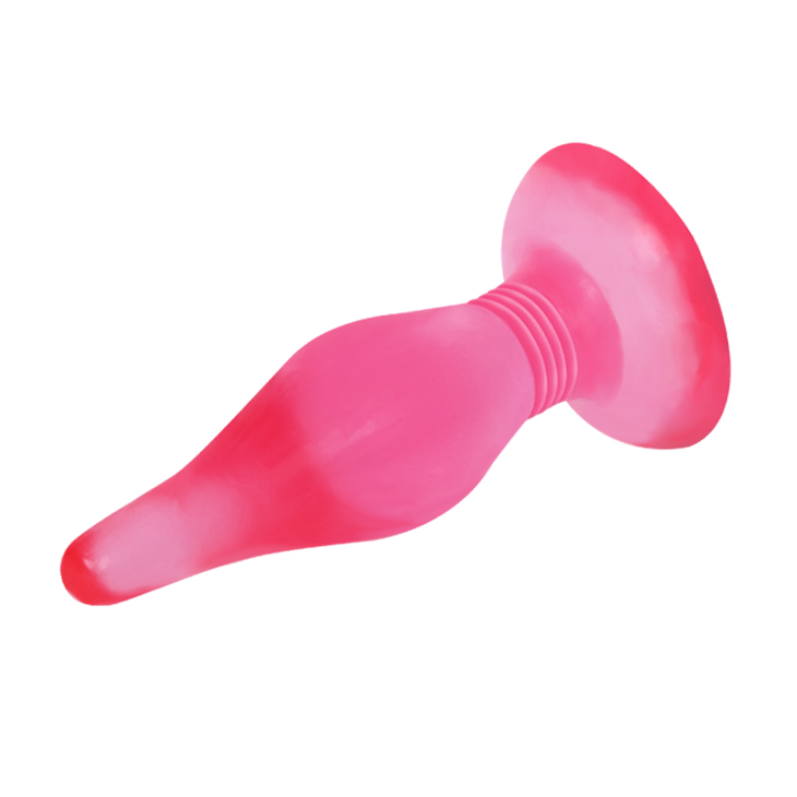 Фото Baile, Китай Розовая анальная пробка с присоской Butt plug