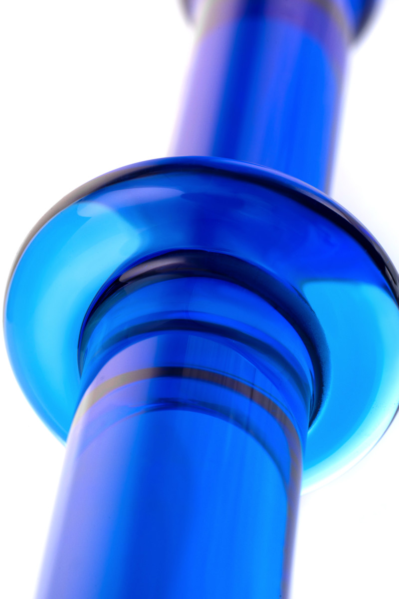 Фото Sexus Glass Двухсторонний стеклянный фаллос из стекла