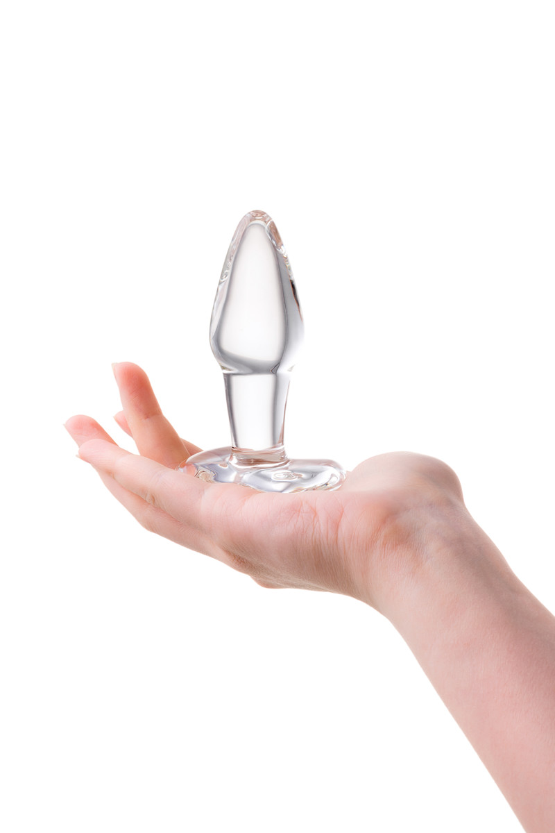 Изображение Sexus Glass Анальная стеклянная пробка 12 см