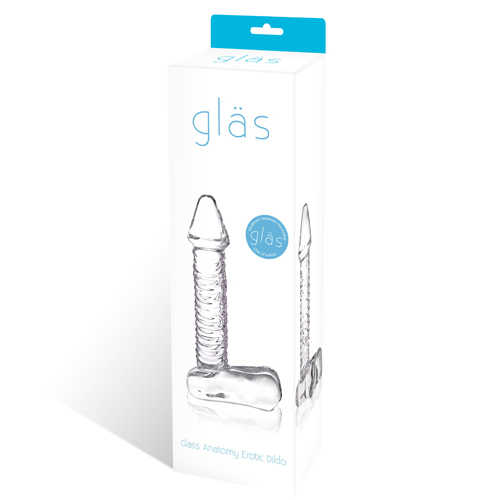 Glas, USA Дилдо из стекла Anatomic — купить в Минске Фото Glas, USA Дилдо из стекла Anatomic