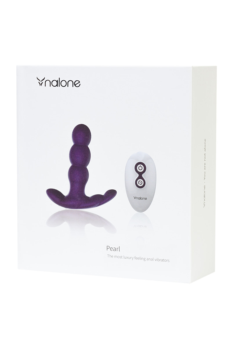Изображение Nalone Вибратор анальный с дистанционным пультом управления Nalone Pearl