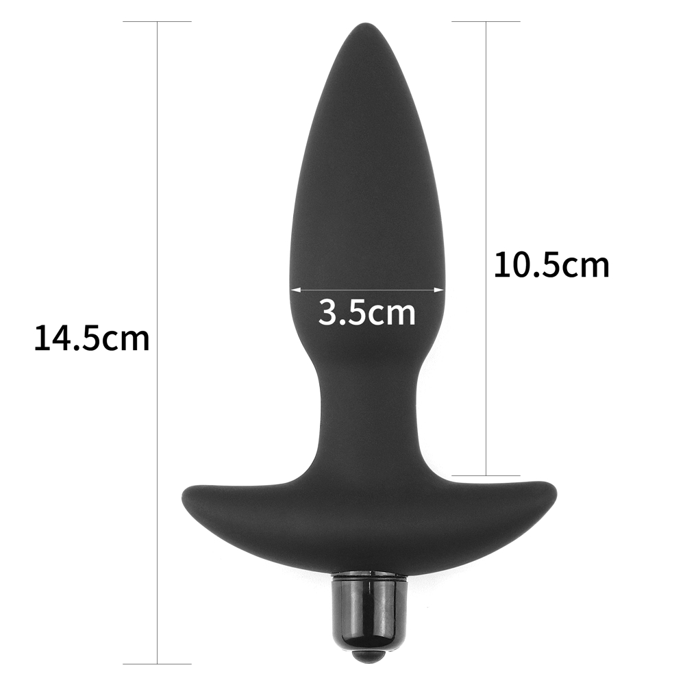 Фото Lovetoy, Китай Анальная пробка с вибрацией Silicone Fantasy Anal Plug