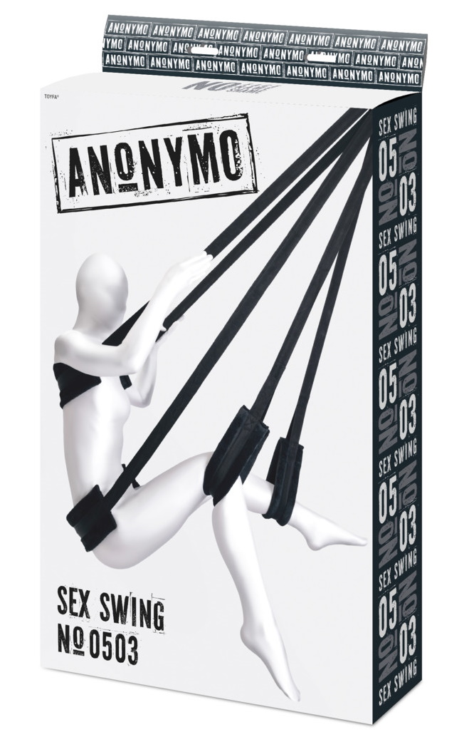 Изображение  Подвесные секс качели Anonymo велюровые