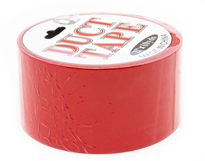 Изображение KISSEXPO Бондажный скотч Duct Tape красный 15 м