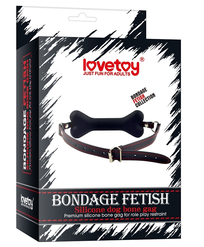 Фото Lovetoy, Китай Кляп-трензель Bondage Fetish Dog Bone Gag