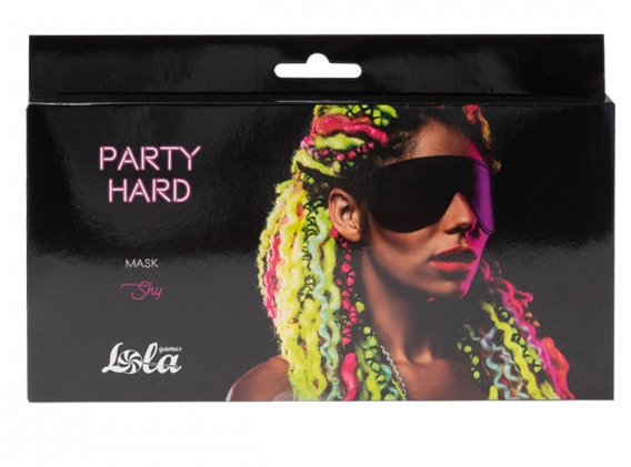 Изображение Lola Toys, Россия Маска Party Hard Shy Black