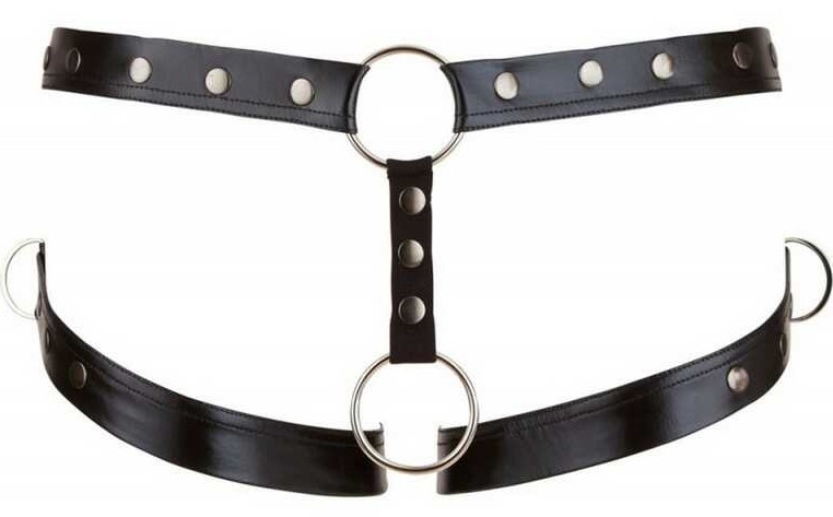 Фото Orion, Германия Мужской пояс-бондаж Svenjoyment Hip Belt черный M/L
